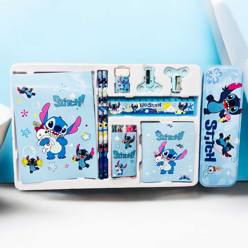 بسته لوازم تحریر استیج عروسکی کد 031 مجموعه 13 عددی