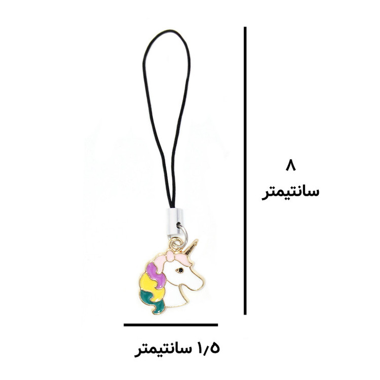 آویز موبایل مدل یونیکورن کد 01