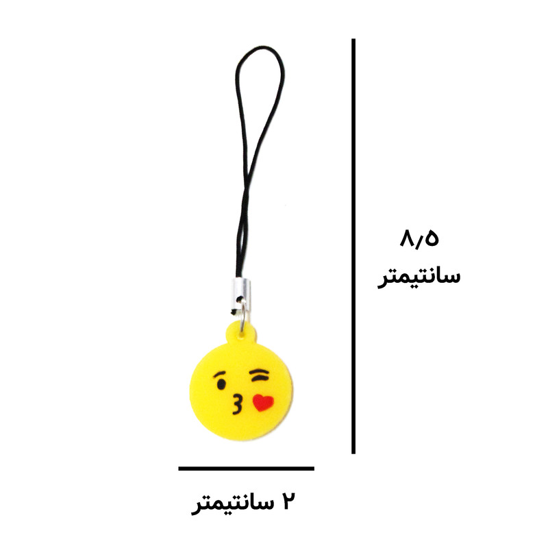 آویز موبایل مدل استیکر فانتزی کد 01