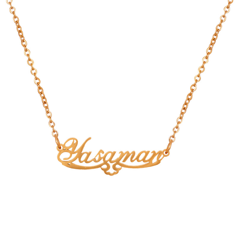 گردنبند زنانه طرح یاسمن کد GA1194