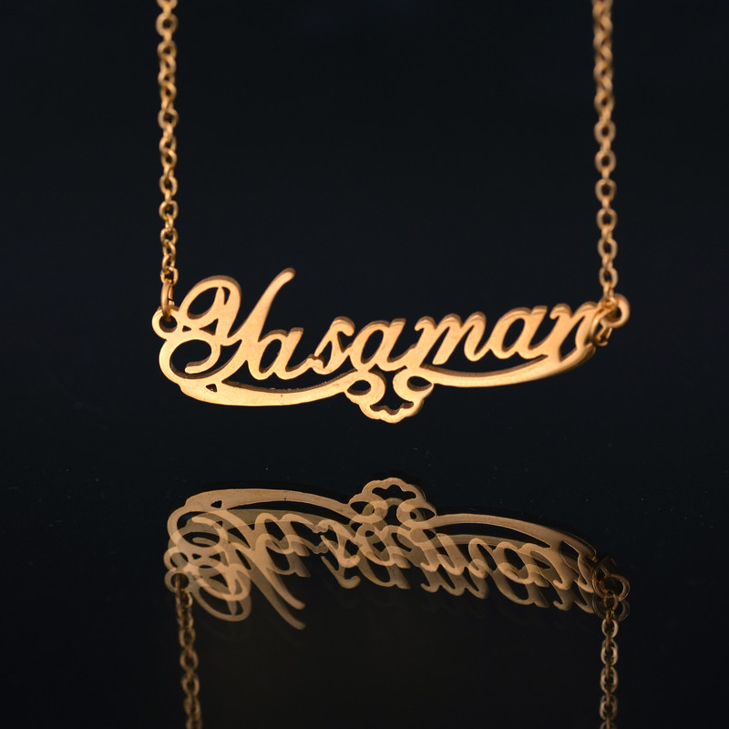گردنبند زنانه طرح یاسمن کد GA1194