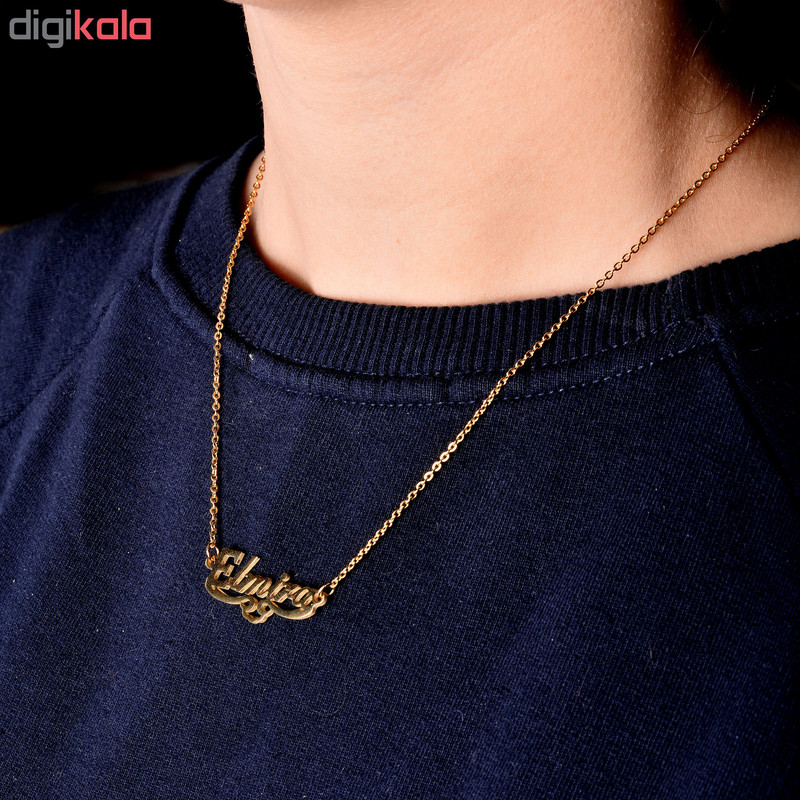 گردنبند طرح اسم المیرا کد GA1060