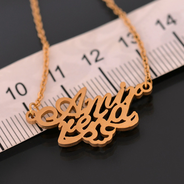 گردنبند زنانه طرح امیر رضا کد GA1159