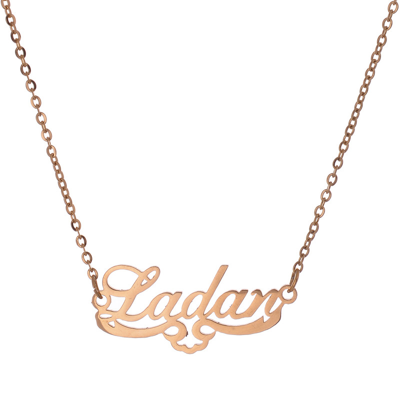 گردنبند زنانه طرح لادن کد GA1091 تک سایز