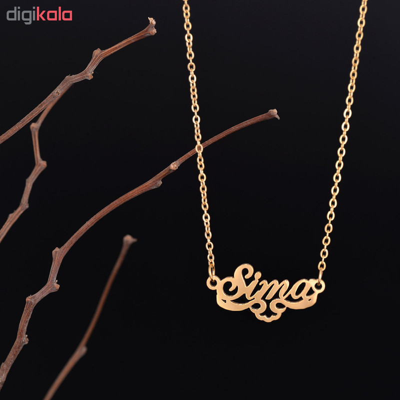 گردنبند زنانه طرح سیما کد GA1141