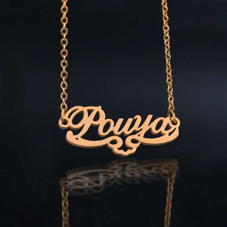 گردنبند زنانه طرح پویا کد GA1179