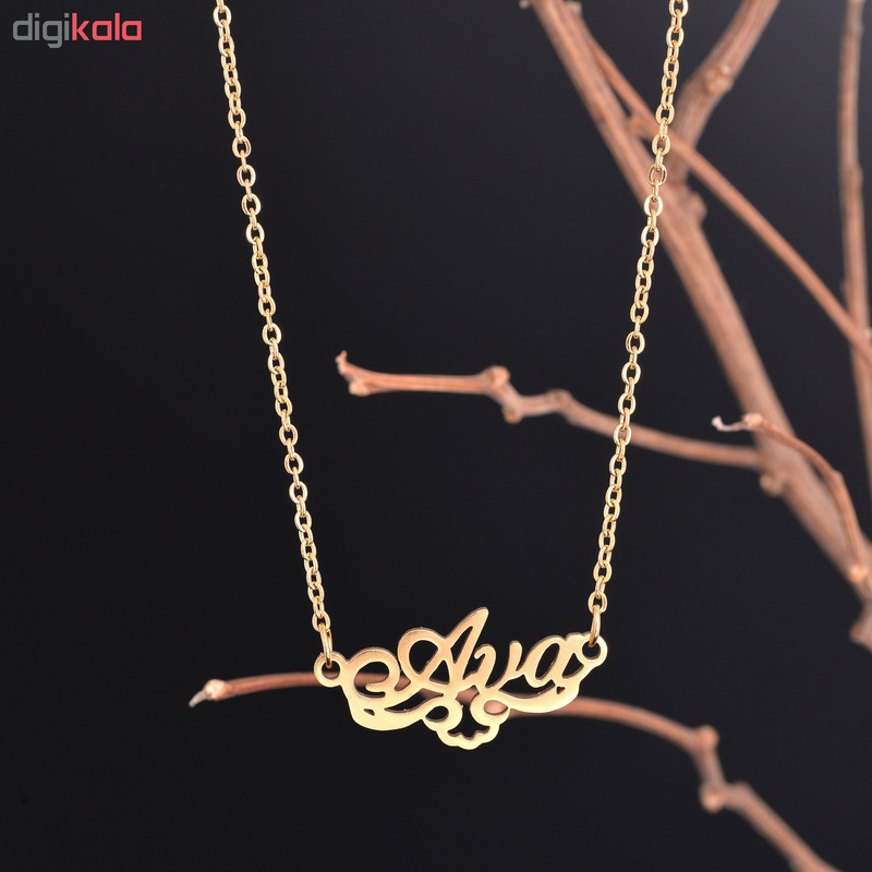 گردنبند زنانه طرح آوا کد GA1147