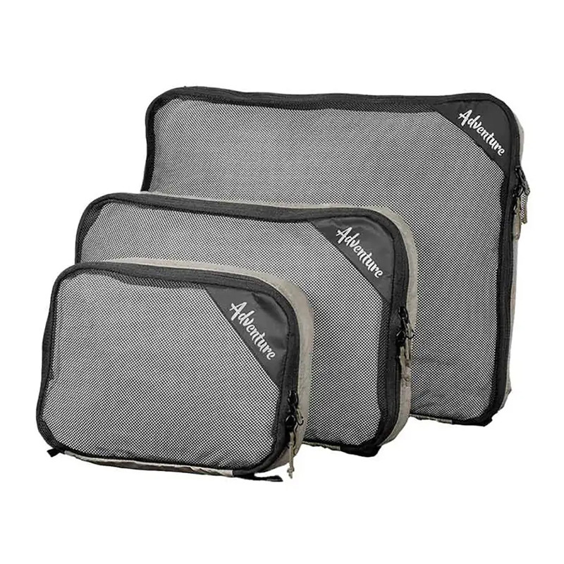 نظم دهنده ساک و چمدان ادونچر مدل packing cubes بسته 3 عددی