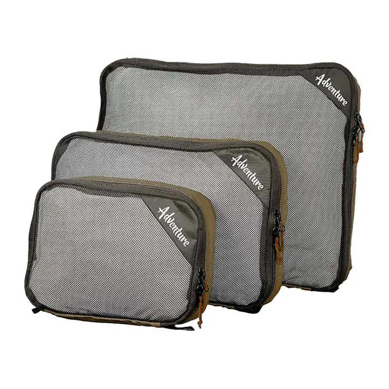 نظم دهنده ساک و چمدان ادونچر مدل packing cubes بسته 3 عددی
