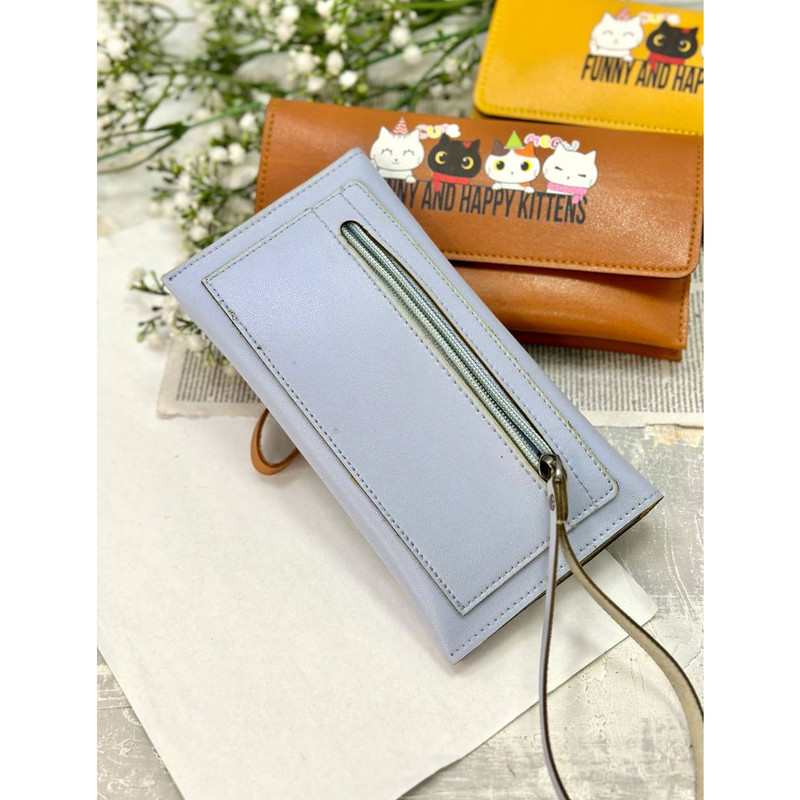 کیف پول زنانه مدل مدل جشن گربه ها KZD161-600
