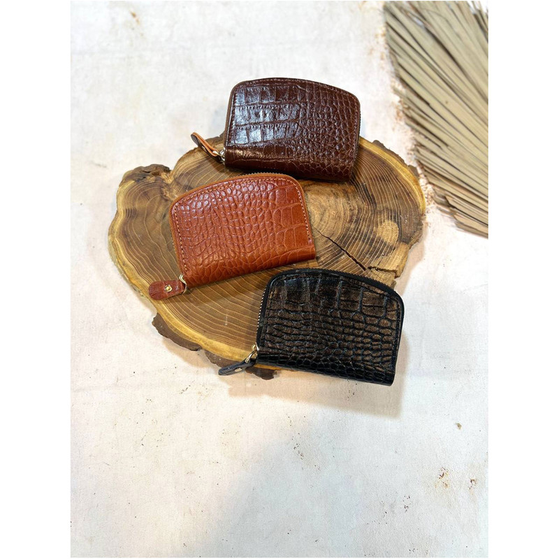 جاکارتی مردانه مدل چرم طبیعی کد JK-0151
