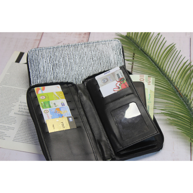 کیف پول زنانه مدل دلوار کد KZD-093