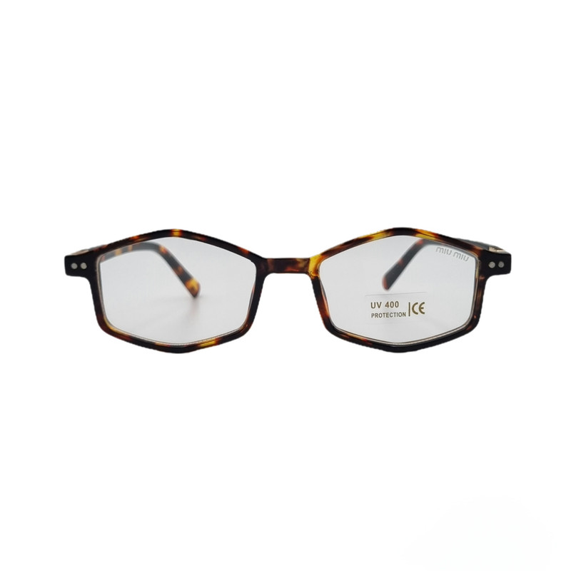 فریم عینک طبی زنانه چندضلعی UV 400 مدل 2510