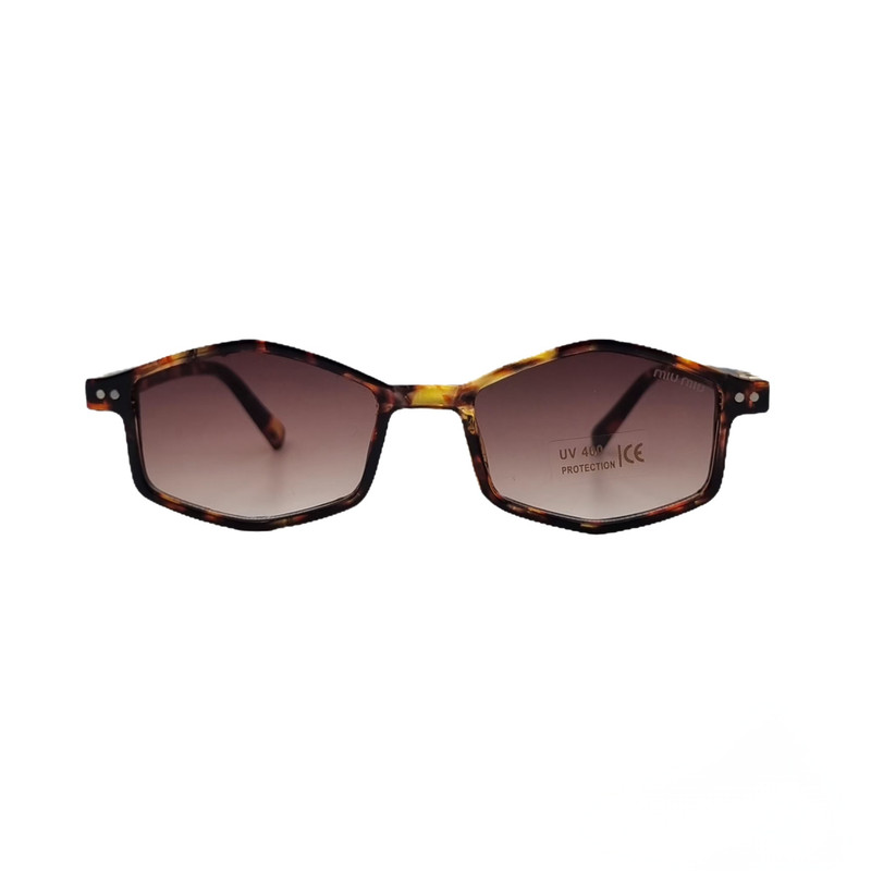 عینک آفتابی زنانه و مردانه چندضلعی با عدسی Gradient UV 400 مدل 2510