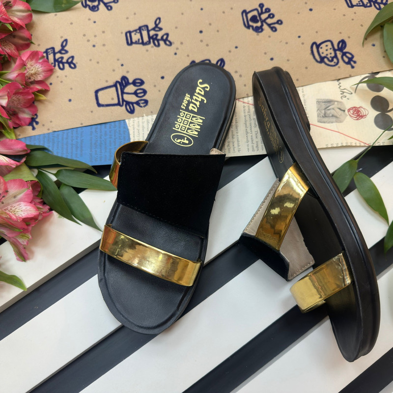 دمپایی زنانه مدل مهشید کد Bl-01