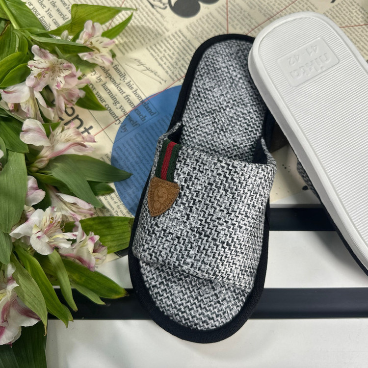 دمپایی حولهای نیکتا مدل باربد کد GR-02