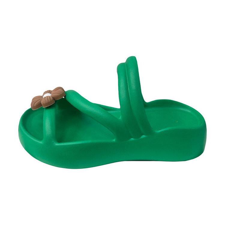 دمپایی زنانه زیتون مدل روژین کد Gr-02