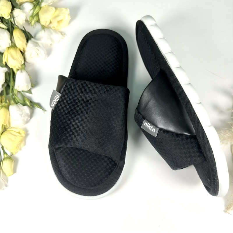 دمپایی حوله ای زنانه نیکتا کد Bl-02
