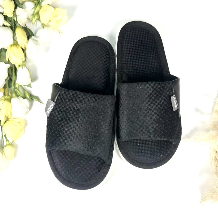 دمپایی حوله ای زنانه نیکتا کد Bl-02