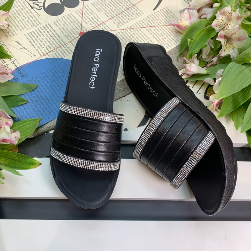 دمپایی زنانه تارا مدل روژا کد BL-01