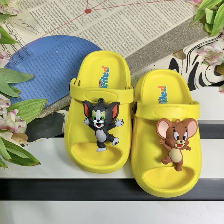 صندل پسرانه پاپا مدل تام و جری کد YEll-02