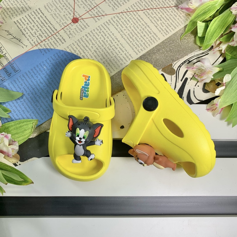 صندل پسرانه پاپا مدل تام و جری کد YEll-02