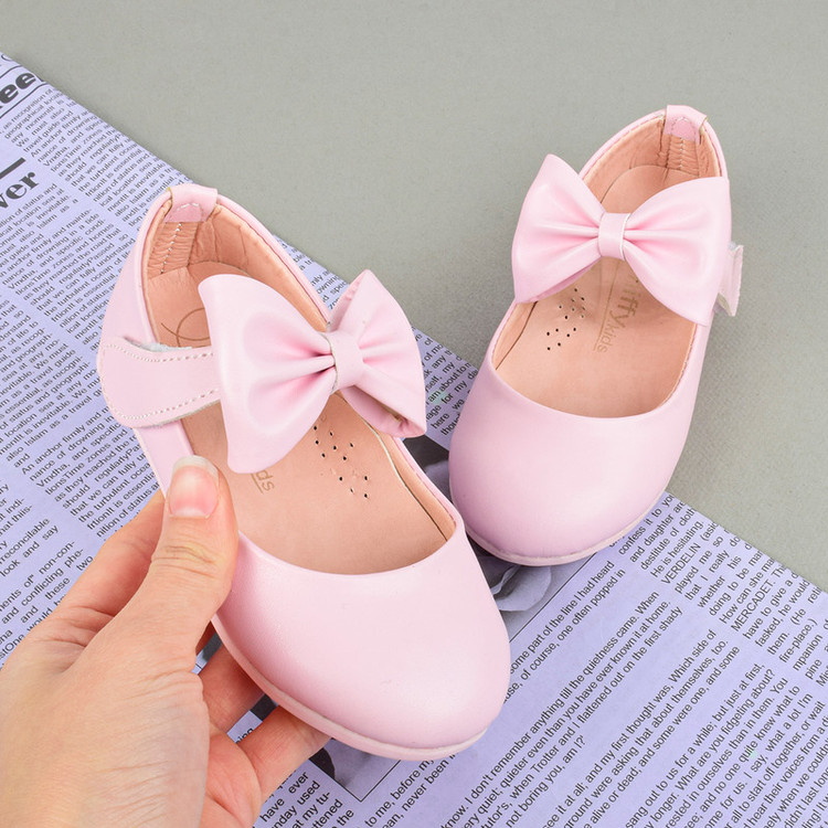 کفش دخترانه مدل ژاسمین پاپیونی برچسبی کد PK.3614