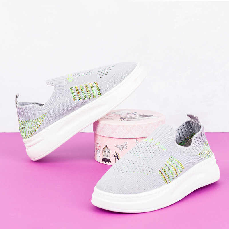 کفش راحتی مدل داتیس کشی ELF.GRY.3530