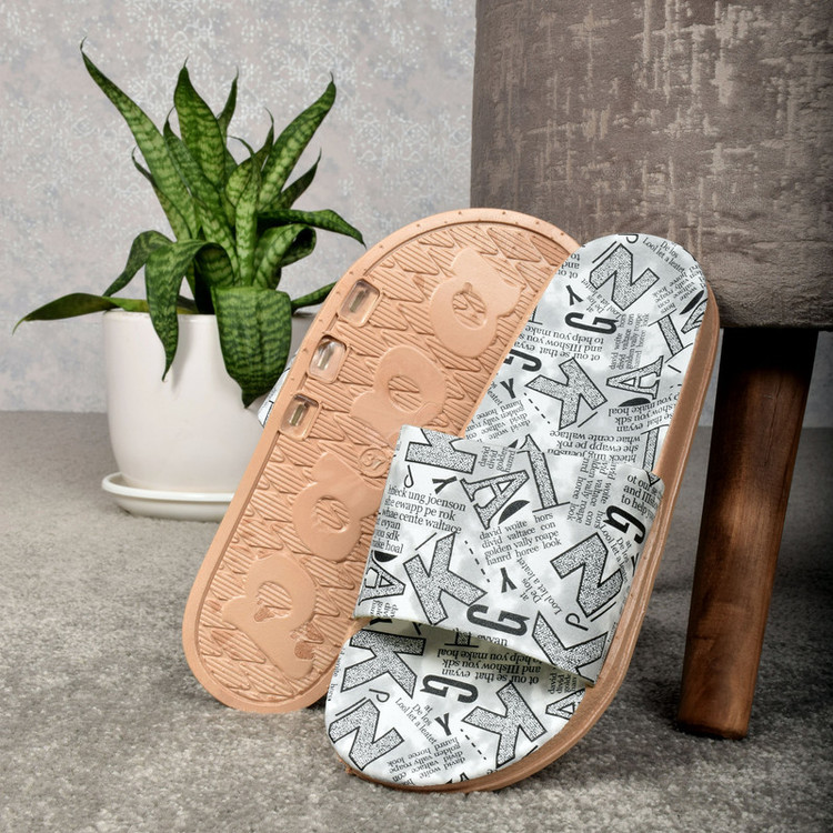 دمپایی زنانه پاپا مدل GLD.2766