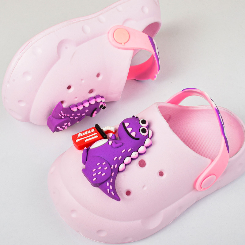 صندل دخترانه پایون مدل دایاناسور خندان 3716