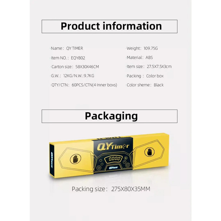 تایمر روبیک چی ای مدل کای وای QY Timer