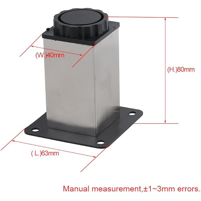 پایه کابینت مدل مکعبی بسته 2 عددی