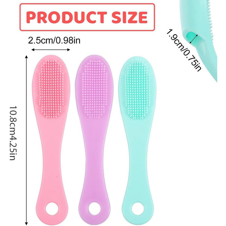 مسواک انگشتی سگ و گربه مدل Soft Brush بسته 4 عددی