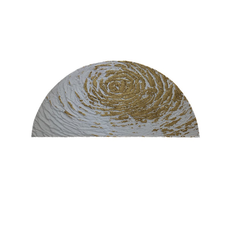 پادری مدل نیم دایره طرح کلاسیک کد 8803 سایز 90×45 سانتی متر