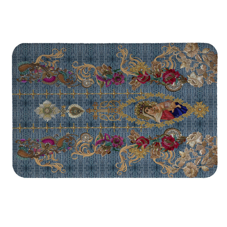 پادری طرح گل کد 5231 سایز 60 × 40 سانتیمتر