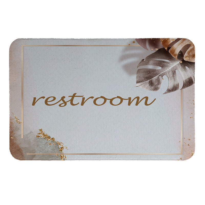 پادری  طرح Restroom کد 8659 سایز 50 × 70 سانتی متر