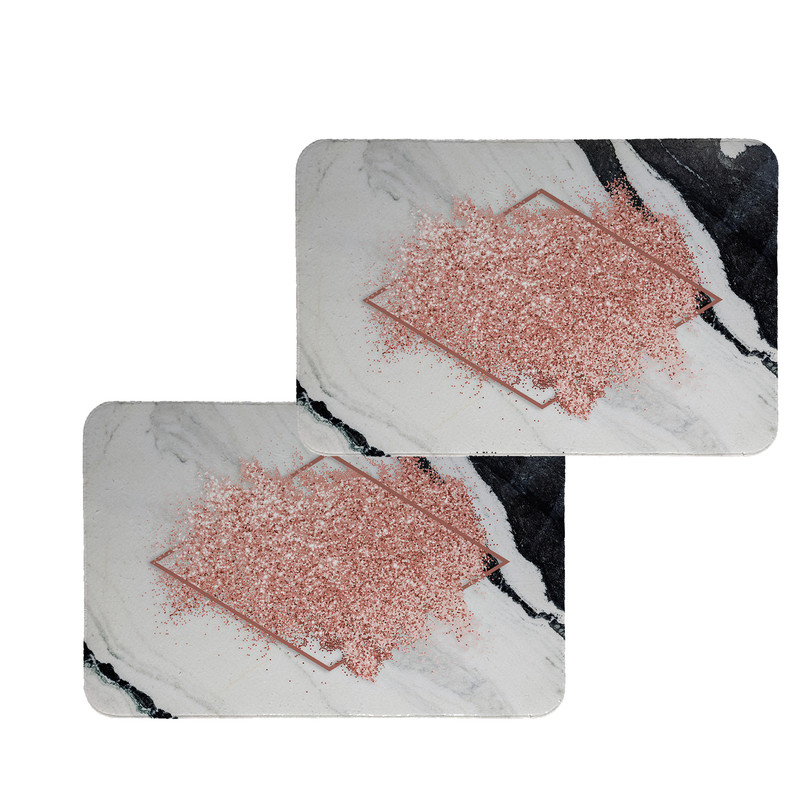 زیربشقابی طرح سنگ کد 8396 بسته 2 عددی