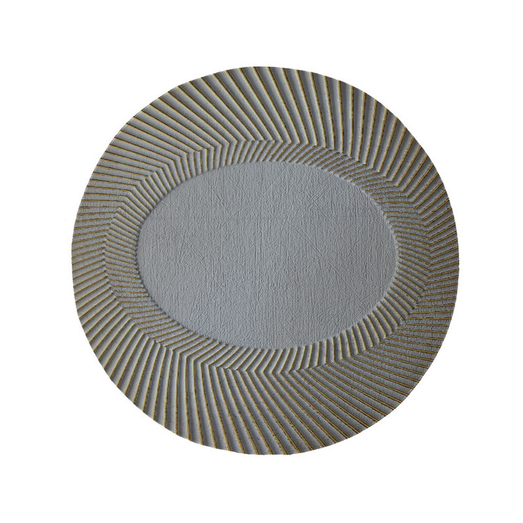 پادری مدل دایره طرح کلاسیک کد 8849 سایز 90 × 90 سانتی متر