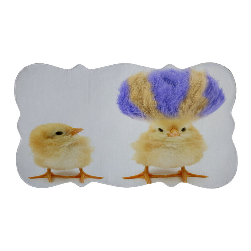 پادری مدل دالبر طرح جوجه کد 6200 سایز 110×60 سانتی متر