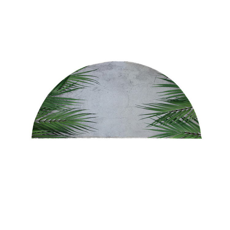 پادری مدل نیم دایره طرح برگ کد 8358 سایز 90×45 سانتی متر