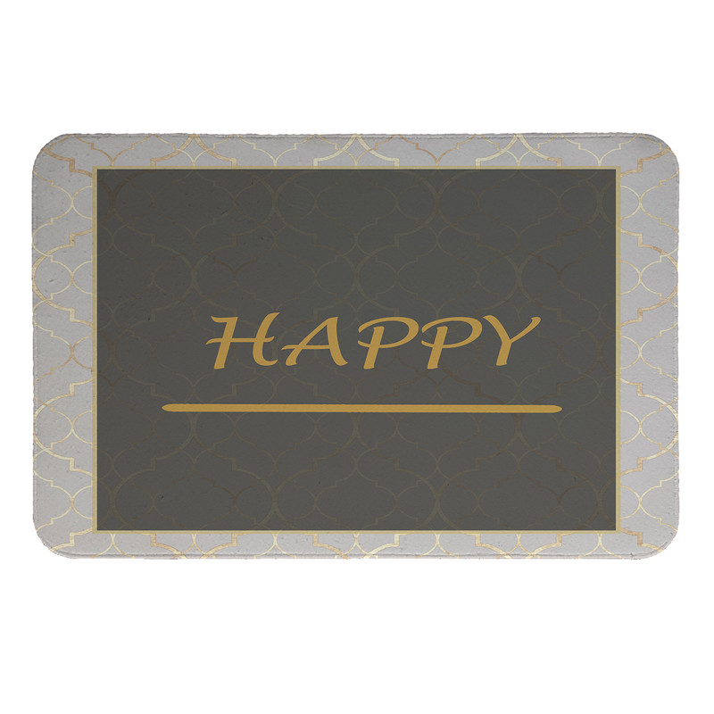پادری  طرح Happy کد 8684 سایز 110×80 سانتی متر