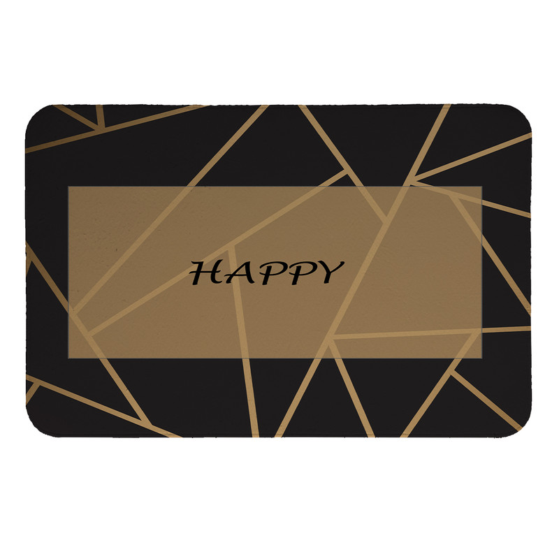پادری  طرح Happy کد 8724 سایز 50 × 70 سانتی متر