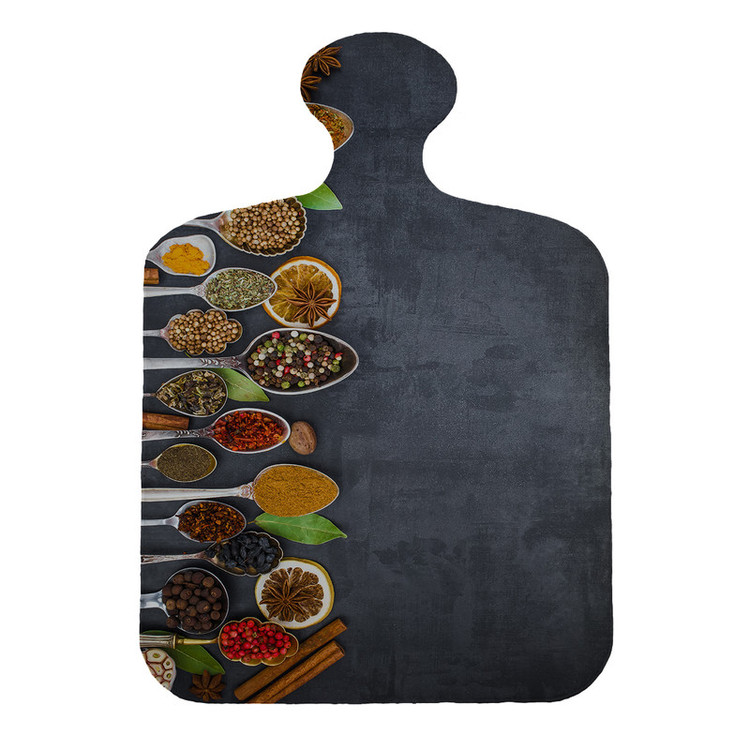 پادری مدل تخته گوشت طرح kitchen کد 5048 سایز 110×80 سانتی متر
