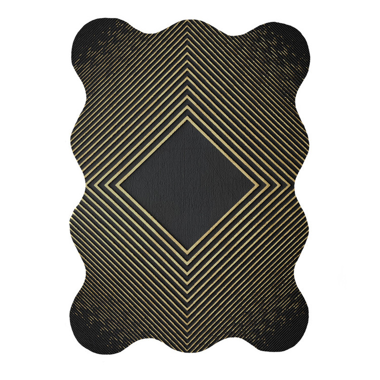 پادری مدل دالبر طرح کلاسیک کد 8831 سایز 80x110 سانتی متر
