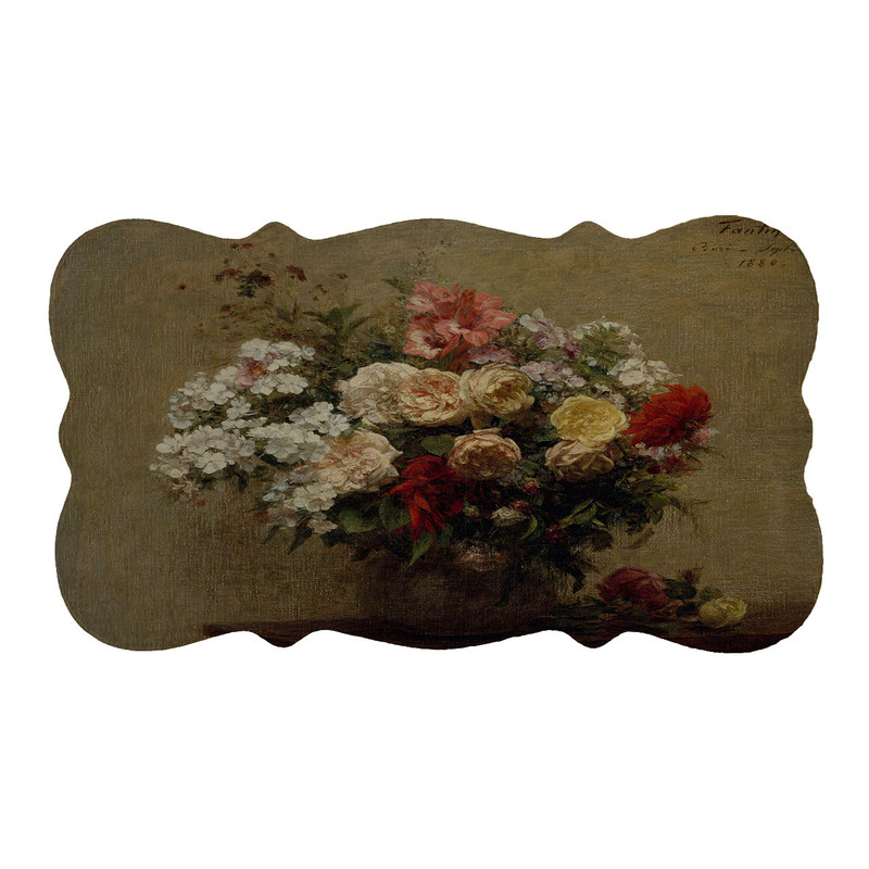 پادری مدل دالبر طرح گل کد 6274 سایز 110×60 سانتی متر