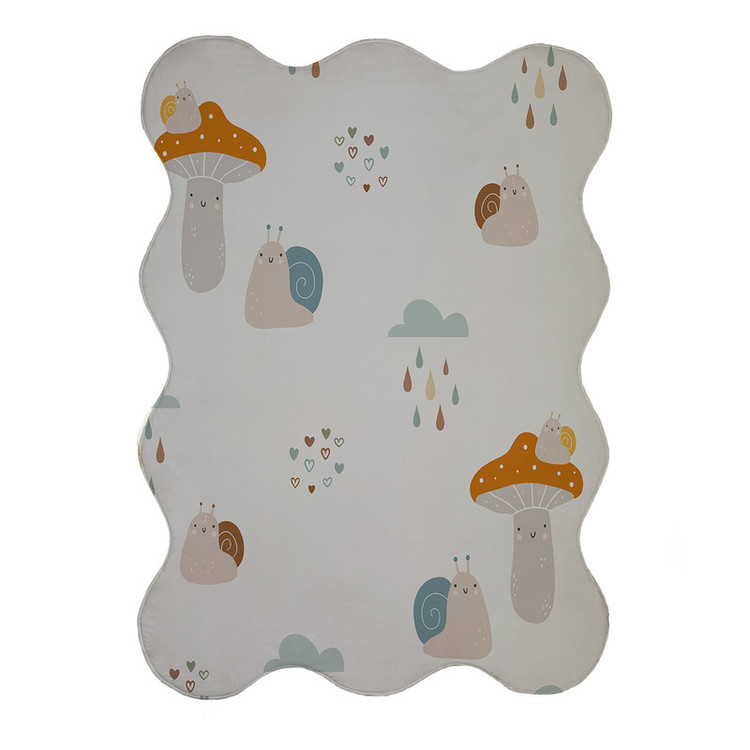 پادری مدل دالبر طرح حلزون کد 9400 سایز 80x110 سانتی متر