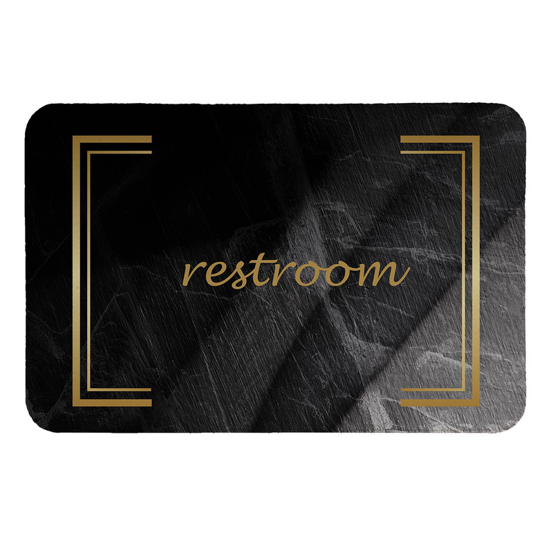 پادری  طرح Restroom کد 8743 سایز 80×50 سانتی متر