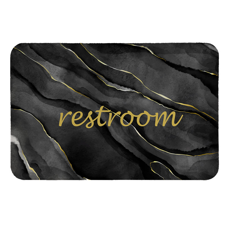 پادری  طرح Restroom کد 8755 سایز 80×50 سانتی متر