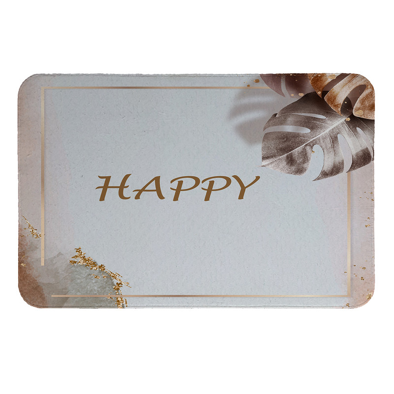 پادری  طرح Happy کد 8655 سایز 80× 50 سانتی متر