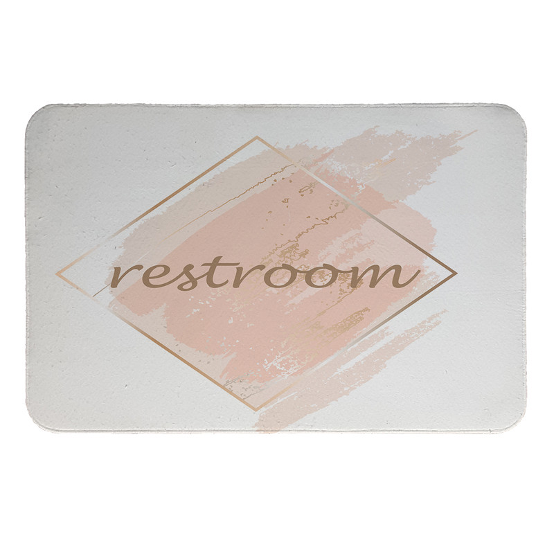 پادری  طرح Restroom کد 8701 سایز 80×50 سانتی متر